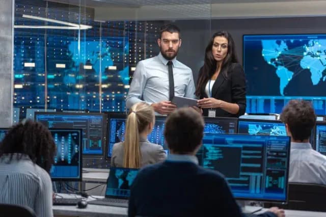Cybersecurity meeting